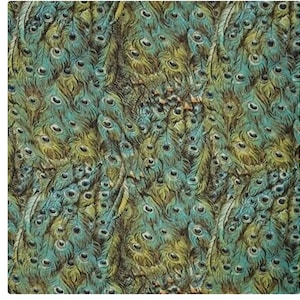 Peacock Arbor Cotton Fabric