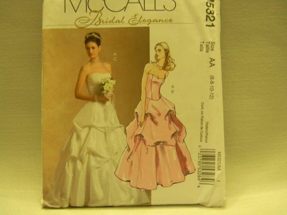 McCall/'s 5321 Misses/' Bridal Top and Skirt Sewing Pattern