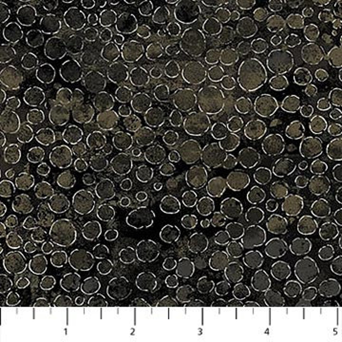 New Shimmer Eclipse Panel Black Earth and Silver by Northcott Etsy