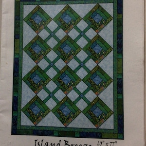 Island Breeze Quilt Pattern by Calicopatchworks CWP-101