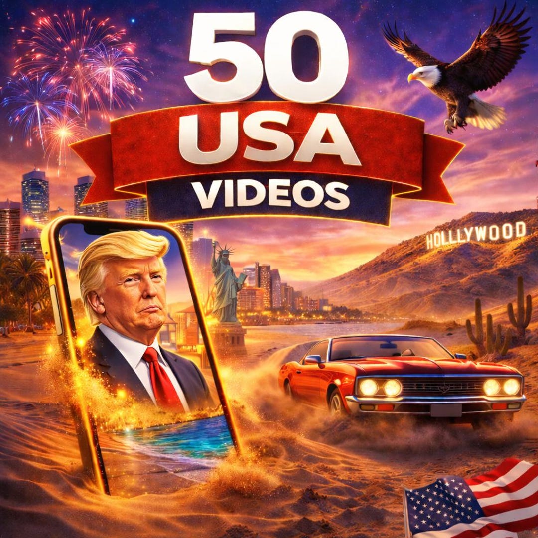 Usareels 50 USA Videos – Travel & City Reels Pack - Etsy