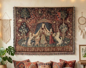 The Lady and the Unicorn 'taste' Tapestry: French Medieval Fantasy