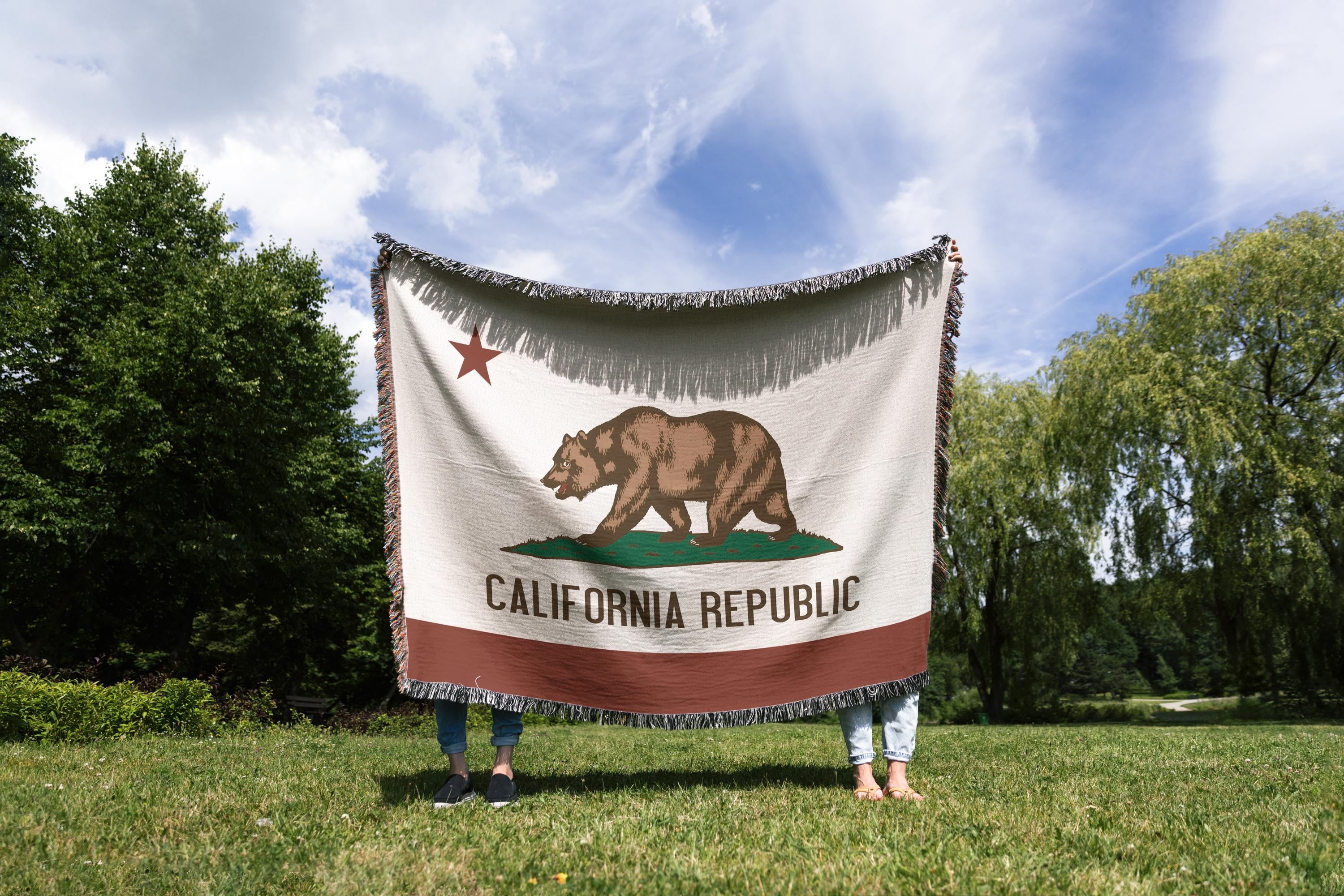 CALIFORNIA REPUBLICブランケット New California Republic Blanket - Etsy