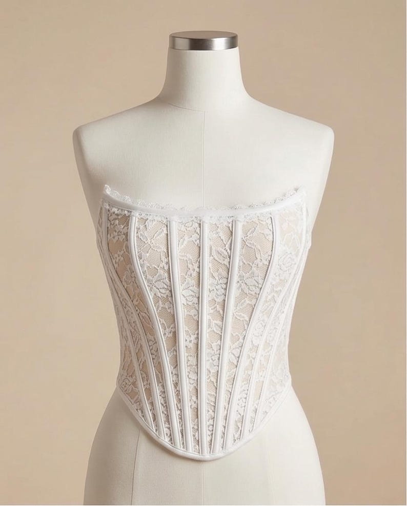 Crafted Lace Corset - Etsy