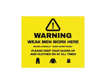 Legal Disclaimer for Workplace Matte Poster (11" x 9")