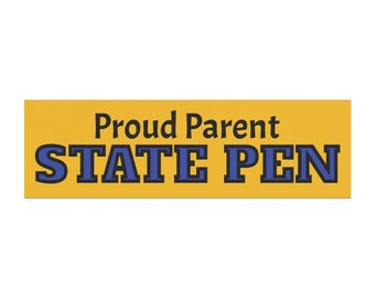 Funny "Proud Parent of a Former Inmate" Car Magnet - Sarcastic Bumper Sticker