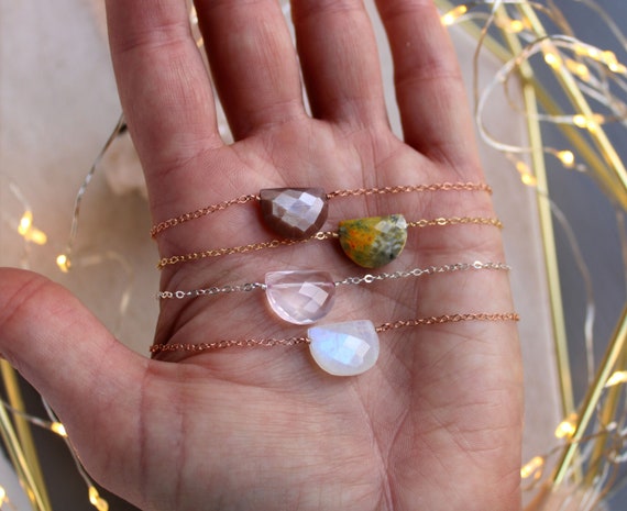 Custom gem jewelry deals
