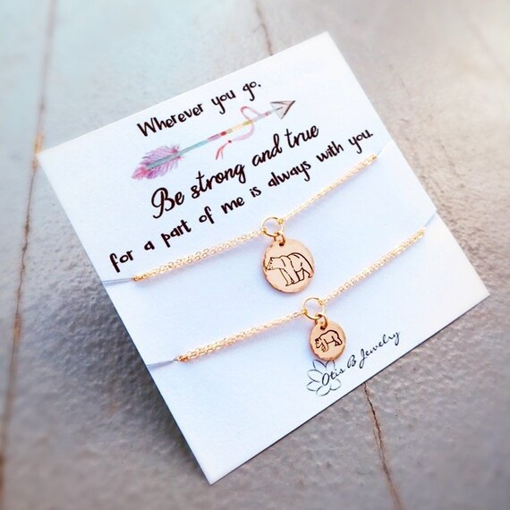 mama bear bracelet set
