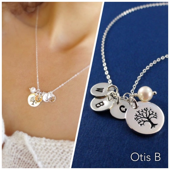 Tree Necklace Gift for Mom Mothers 
