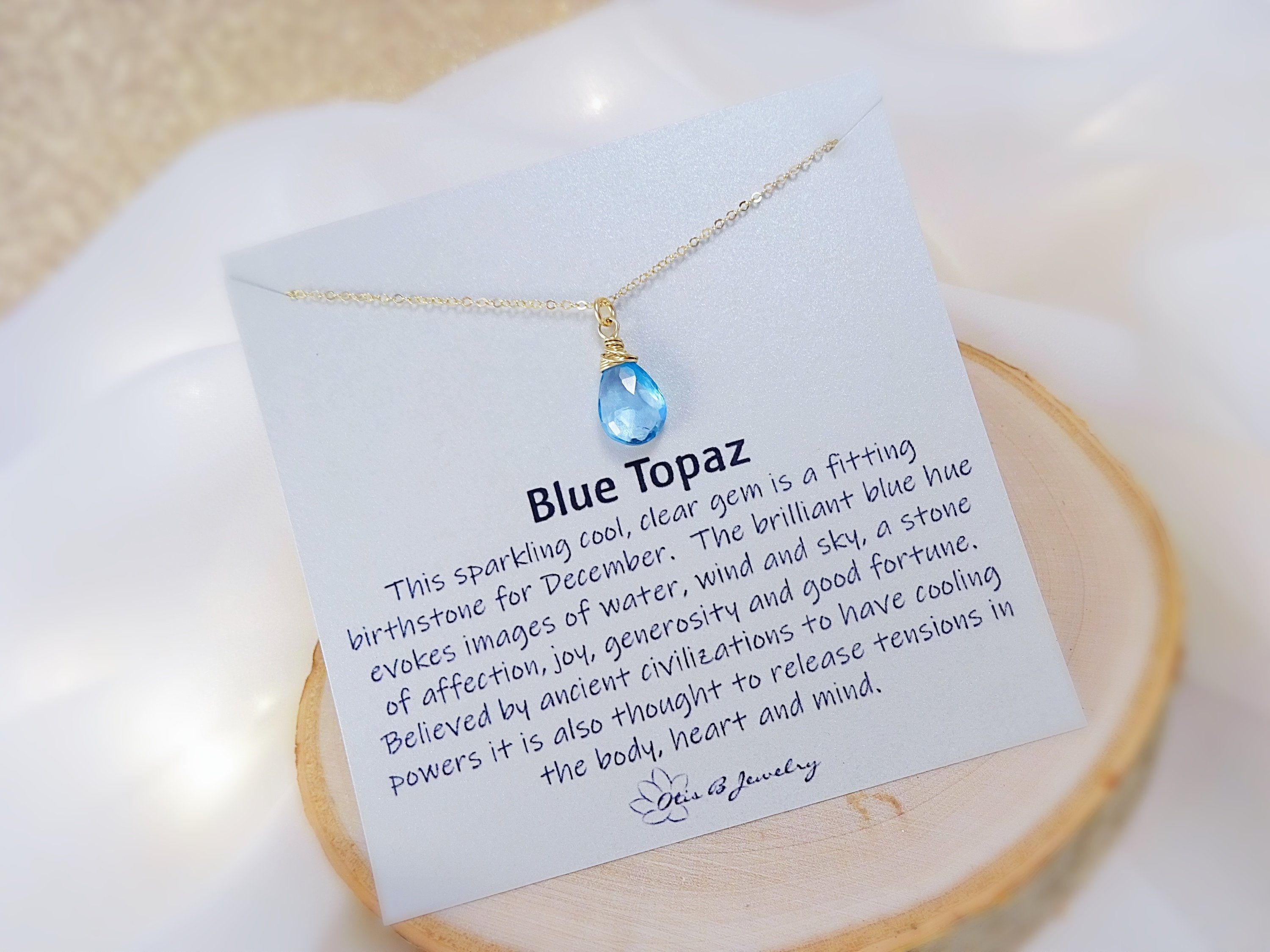 Topaz Pendant Blue Topaz Stone Meaning Swiss Blue Topaz Faceted Silver  Pendant – Bliss Crystals, image size:3000x2250