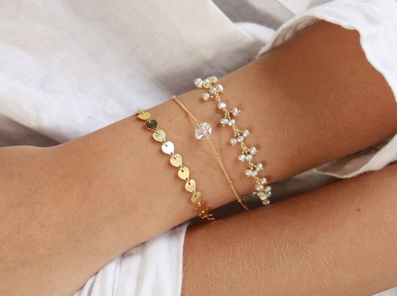 INENIMARTJ Matching Bracelets Set Crystal Beads India | Ubuy