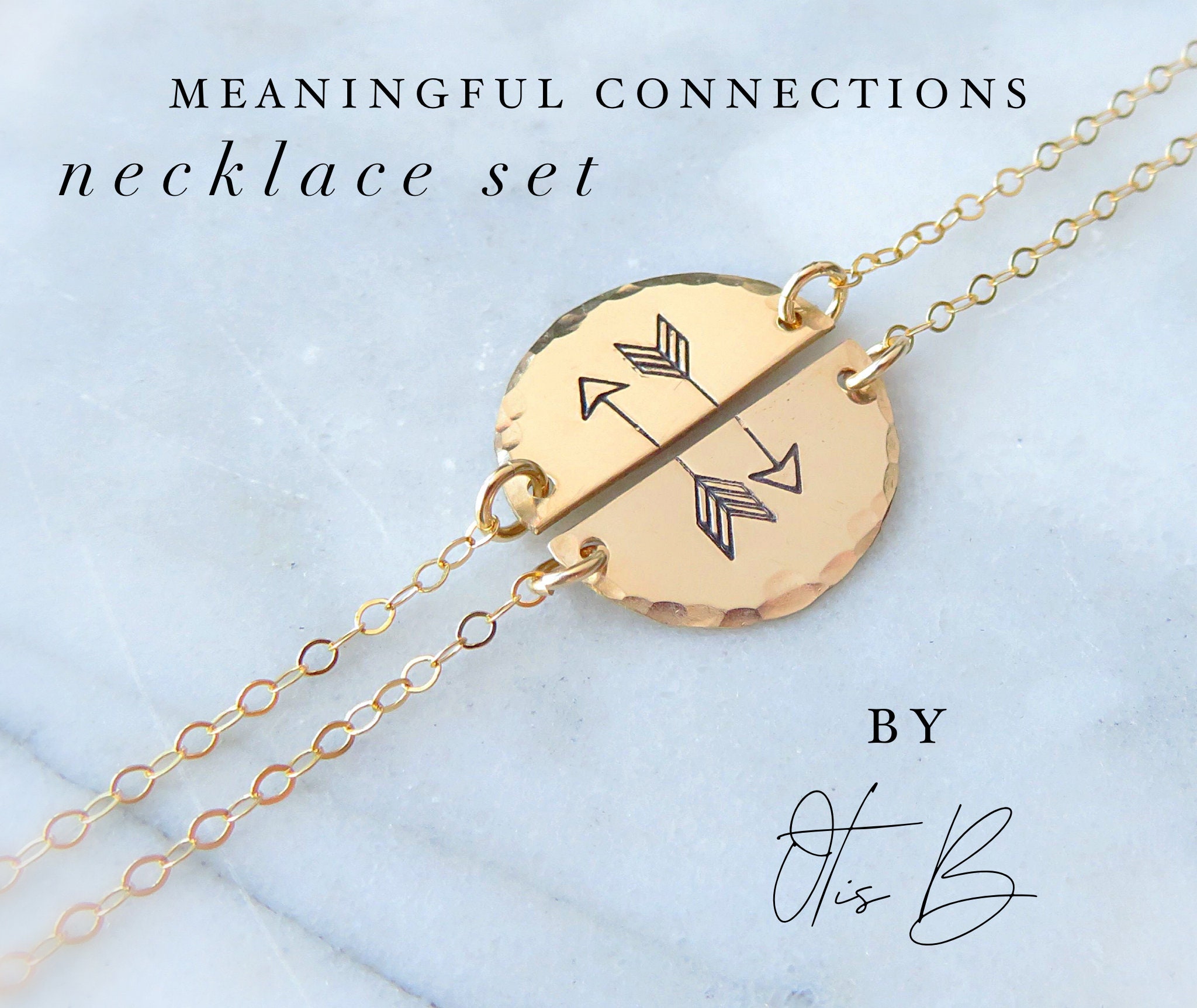 Matching on sale bestie necklaces