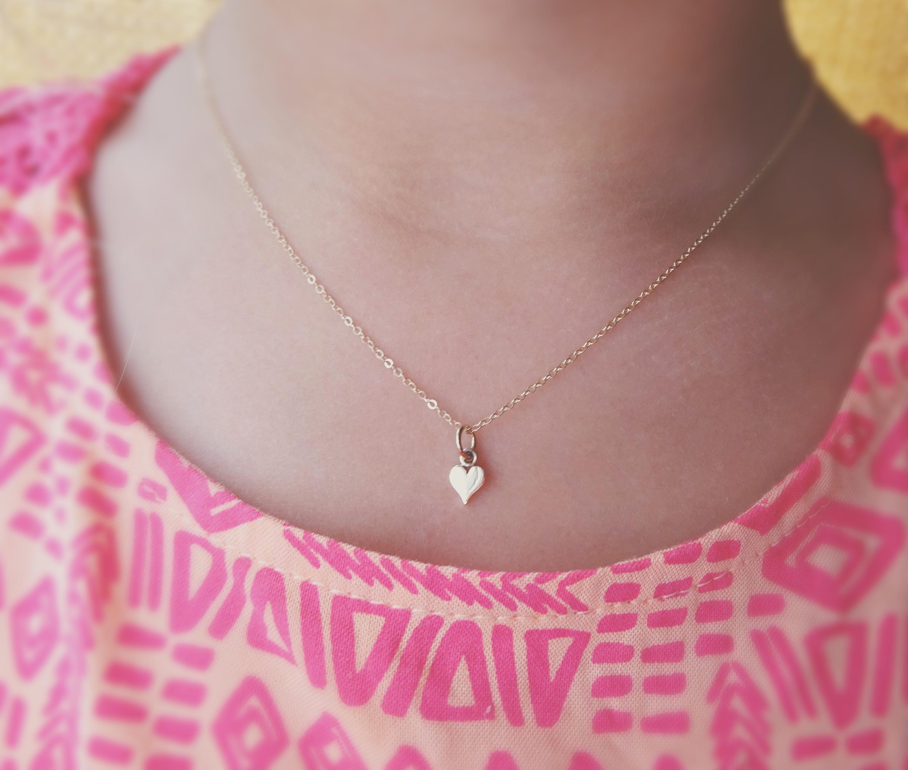 Collar Corazón De Plata 925, Regalo Para Mamá Madre Mujer | Meses Sin