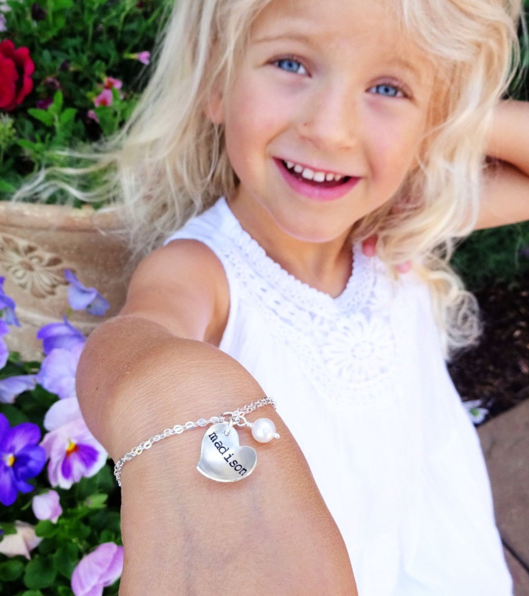 Name Bracelet For Little Girl Valentines Day Gift For Girls Etsy name-bracelet-for-little-girl-valentines-day-gift-for-girls-etsy