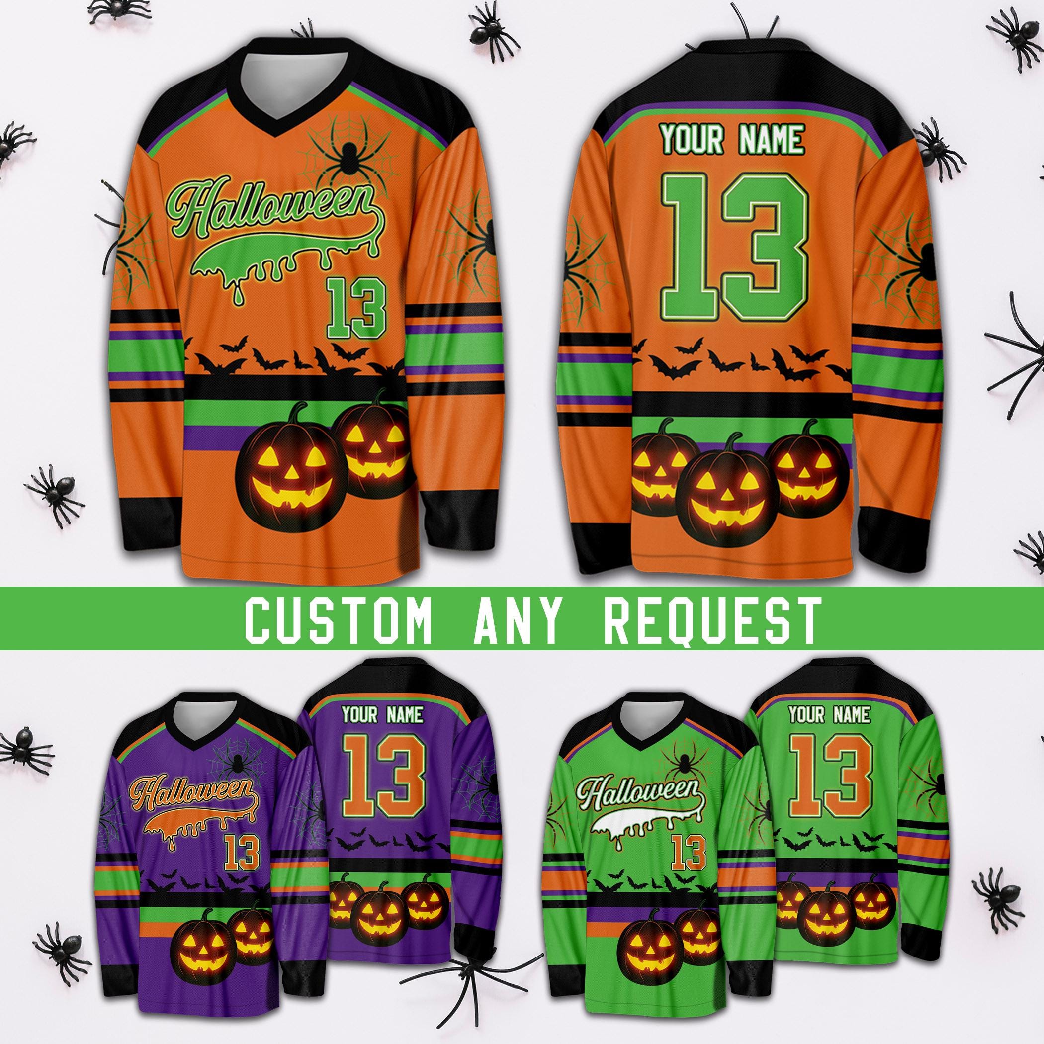 Halloween Hockey Jersey