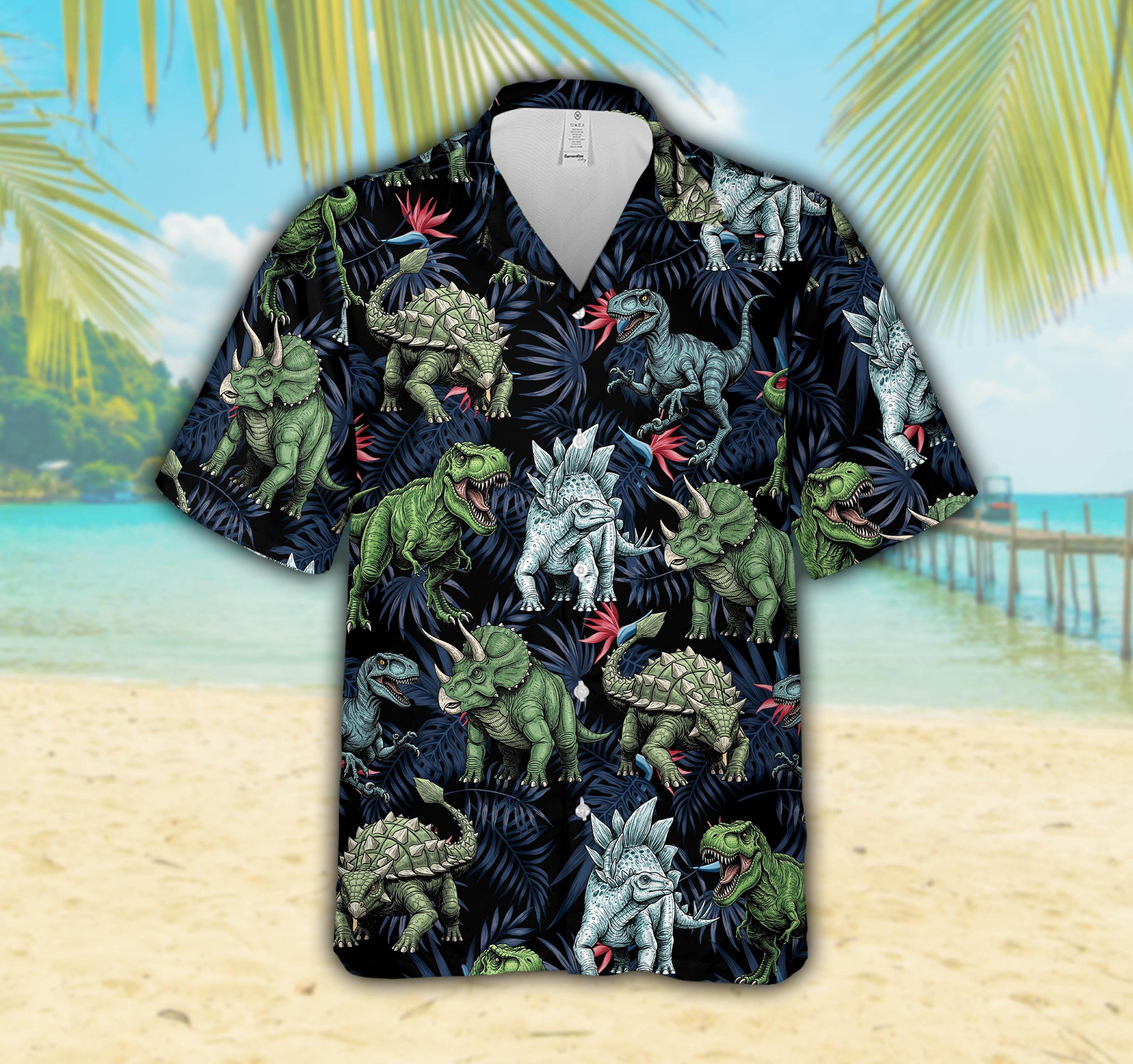 KY's Camicia hawaiana originale | da uomo | S – 8XL | manica