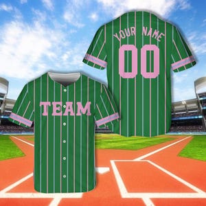Camisa de beisebol personalizada com nome e número da irmandade, camisa personalizada com letras gregas para o dia do lance, camisa de beisebol Big Little, presente para irmãs da irmandade