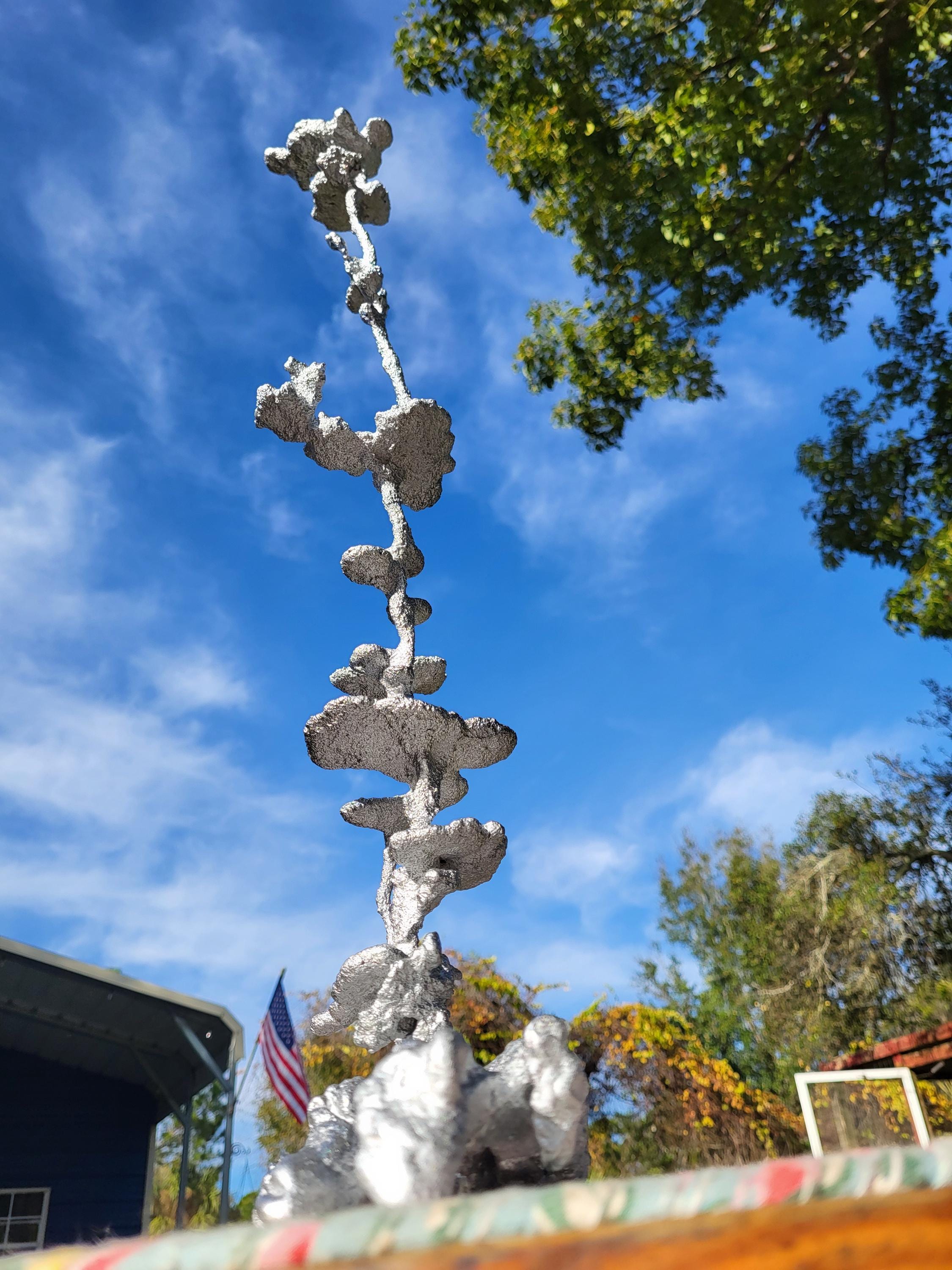 Aluminum ant mound casting