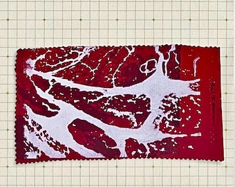 Screenprinted Meat patch