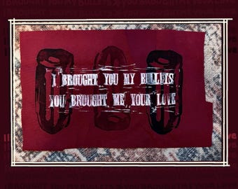 MCR "I Brought You My Bullets" Patch