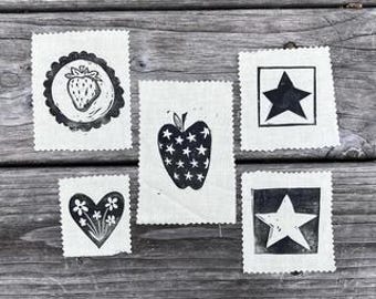 Medium Cottagecore Patch Set