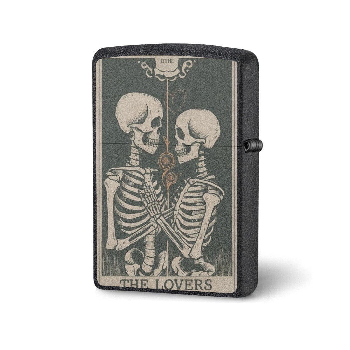 Skeleton Tarot Card Zippo Lighter Case, Anniversary Gift - Etsy