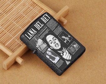 Lana Del Rey Lighter case, Stylish Vintage Design, Protective Accessory For Your Lighter, Perfect Music Fan Gift