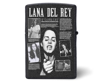 Lana Del Rey Lighter case, Stylish Vintage Design, Protective Accessory For Your Lighter, Perfect Music Fan Gift