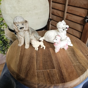 Keramik Pudel Figuren
