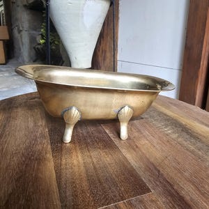 Brass Bathtub Soap Dish