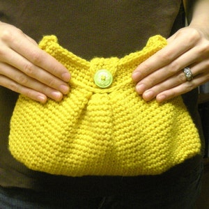 Instant Download Crochet Pattern Easy Pleated Bag image 3