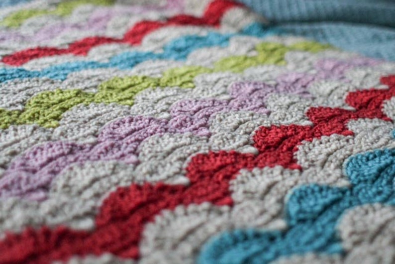 Crochet Blanket Pattern Happy Throw image 4