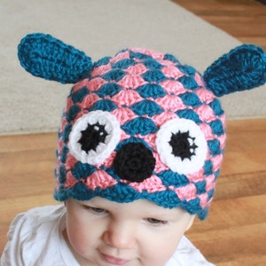 Crochet Pattern -  Monster, Dino, Alien, Bug Embellishments