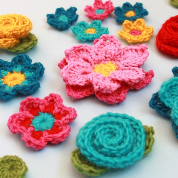 Crochet Flower Patterns - Flower Shower