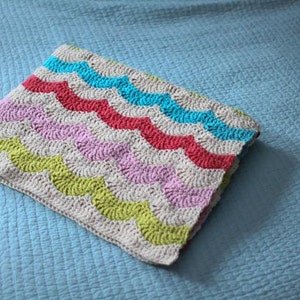 Crochet Blanket Pattern Happy Throw image 2