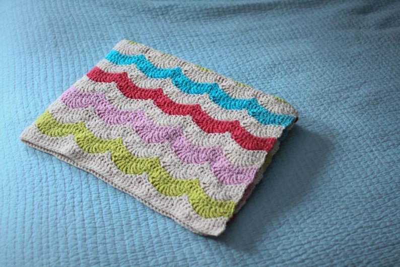 Crochet Blanket Pattern Happy Throw image 2