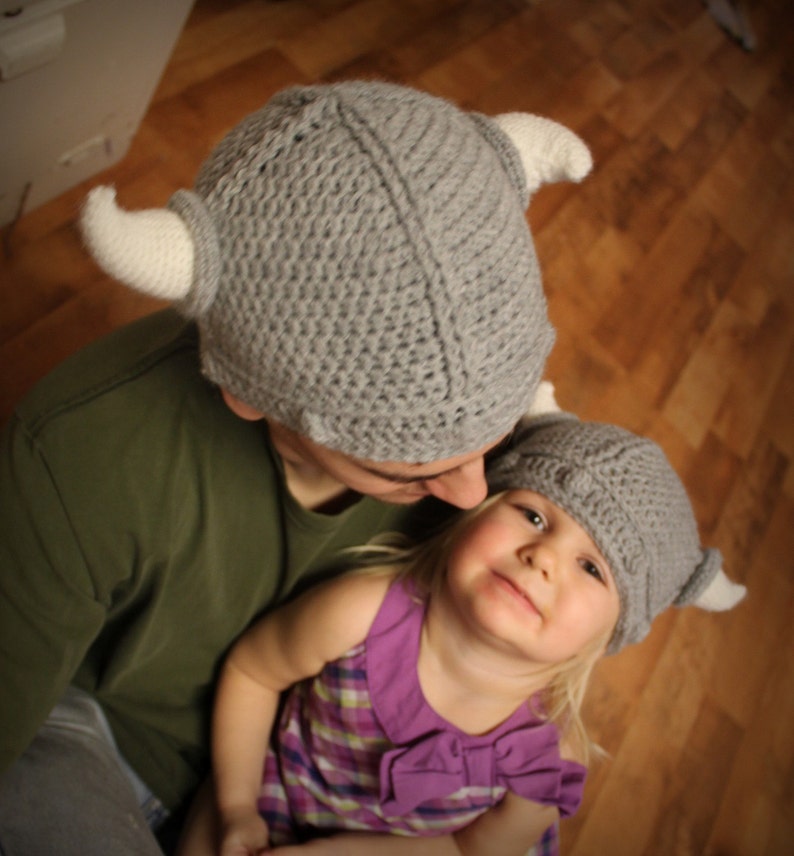 Crochet Pattern Lael Viking Hat All Sizes image 5