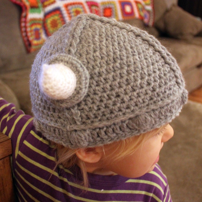 Crochet Pattern Lael Viking Hat All Sizes image 3