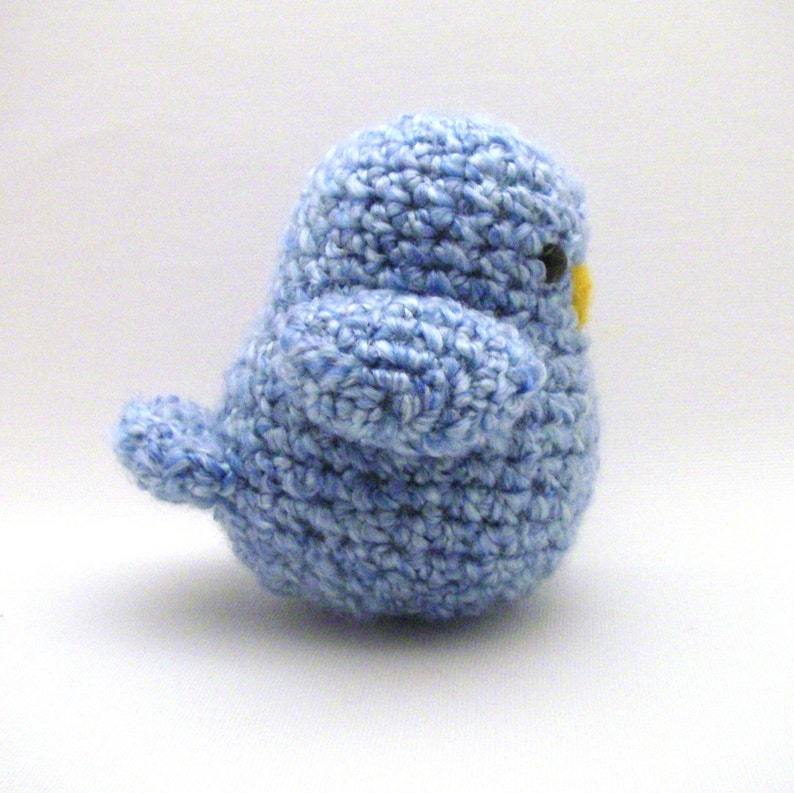 Crochet Toy Pattern Fat Birdy image 3