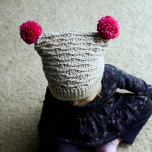 Crochet Hat Pattern - Tessa Hat (Baby-Adult Sizes)