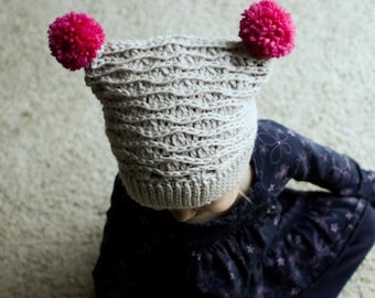Crochet Hat Pattern - Tessa Hat (Baby-Adult Sizes)