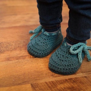 Crochet Pattern Bodie Baby Booties Newborn to 18 mo. image 5