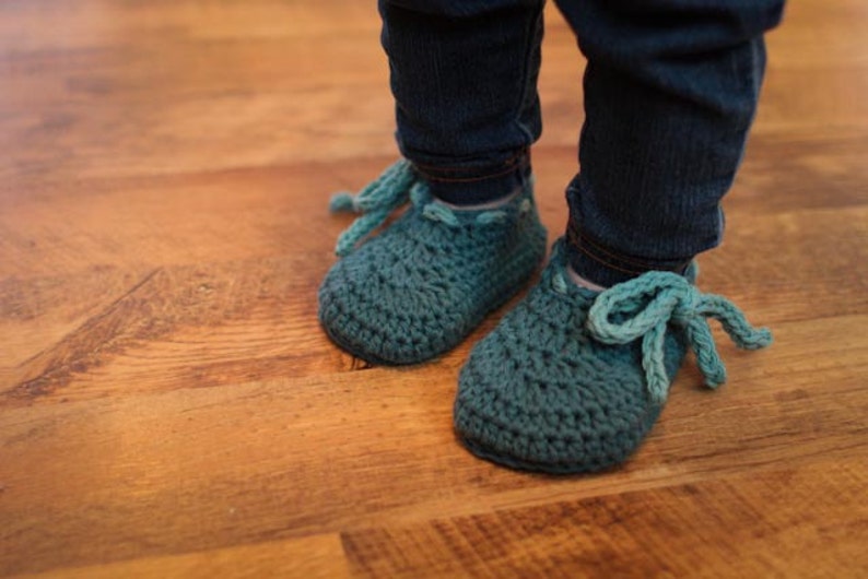 Crochet Pattern Bodie Baby Booties Newborn to 18 mo. image 5