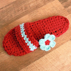 Instant Download Crochet Pattern Pammy Sandals with Flowers image 4