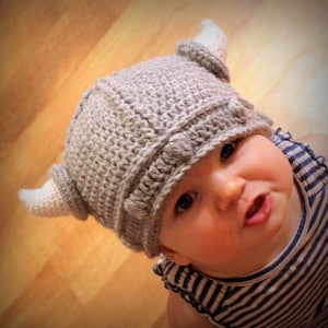 Crochet Pattern Lael Viking Hat All Sizes image 2