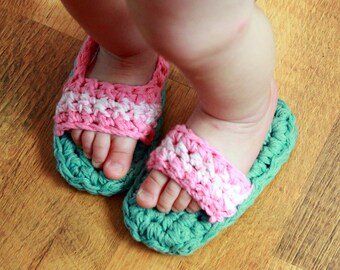 Instant Download - Crochet Pattern - Toddler/Child Sandals