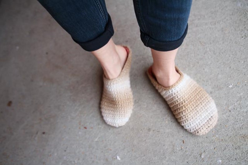 Crochet Pattern Perfect House Slipper imagem 4