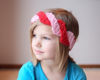 Instant Download - Crochet Pattern - Braided Headwrap (Baby to Adult)