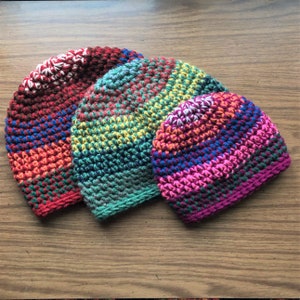 Crochet Pattern - Jordan Hat (5 sizes)