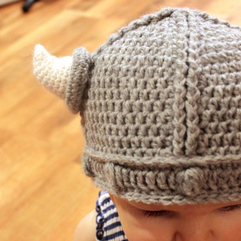 Crochet Pattern Lael Viking Hat All Sizes image 1
